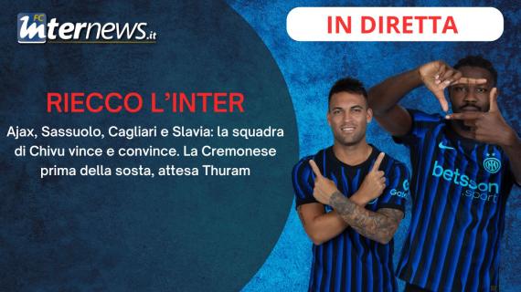 Rivivi la diretta! L'INTER VA, ora la CREMONESE. L'infortunio di THURAM e il retroscena di MERCATO su KONE': le ULTIME