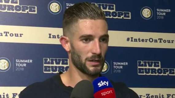 Gagliardini: "Inter, puntiamo ad alzare un trofeo nel 2019. La mia esclusione dalla lista Champions? Un po' mi è pesato"