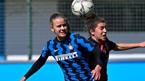 Inter Women, Møller: "Felici per la vittoria sul Milan. Roma? Sarà dura"