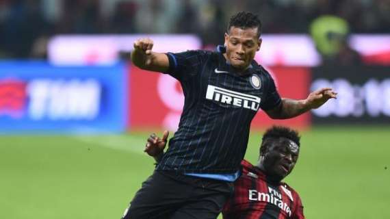 Guarin al 45': "Provarci sempre, fino alla fine"