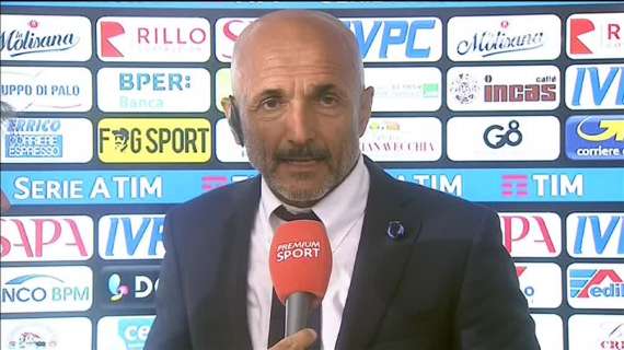 Spalletti: "Lassù in alto si sta bene, abbiamo meritato quanto ottenuto"