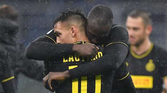 GdS - Lukaku e Lautaro a secco con la Roma: martedì serviranno 90 minuti a tutta