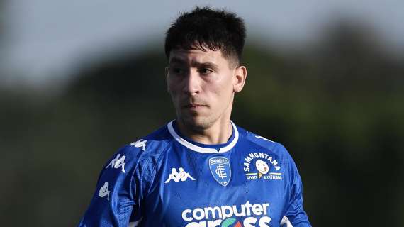 Satriano si presenta a Empoli: "Mi manda Vecino. Prima esperienza in Serie A, ma ho tanta voglia di fare bene"