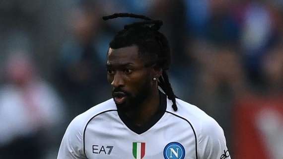 Napoli, infortunio al soleo per Anguissa: in dubbio la sua presenza per la prima di campionato