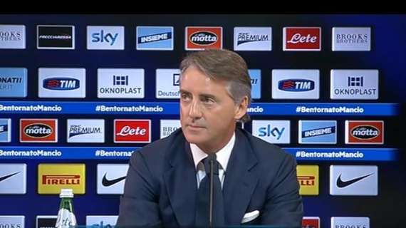 Mancini in conferenza: "Sconfitta immeritata, ma resto fiducioso. Adesso..."