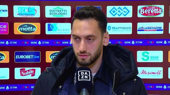 Calhanoglu a DAZN: "Auguro il meglio a Eriksen, anche io voglio giocare per lui"