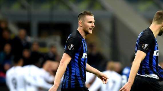 Inter-Eintracht, Skriniar non tradisce mai: numeri da grande gara