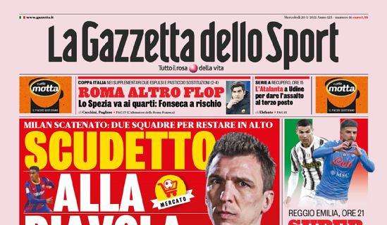 Prima pagina GdS - Non solo Lukaku, all’Inter il gol è di tutti