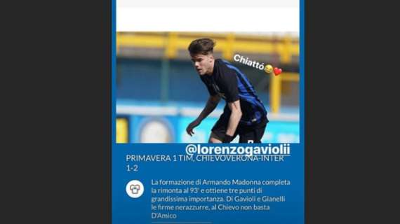 L'Inter Primavera batte il Chievo, i complimenti di Esposito: "Bravi leoni"