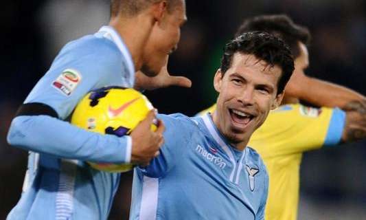 La Lazio sbanca il Friuli: 3-2, decide Hernanes al 90'