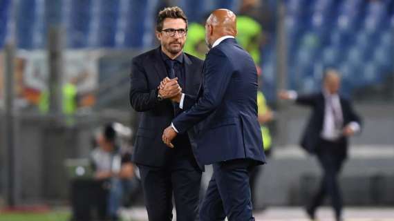 Roma, Di Francesco punge Spalletti: "Noi agli ottavi, in passato eliminati ai preliminari" 