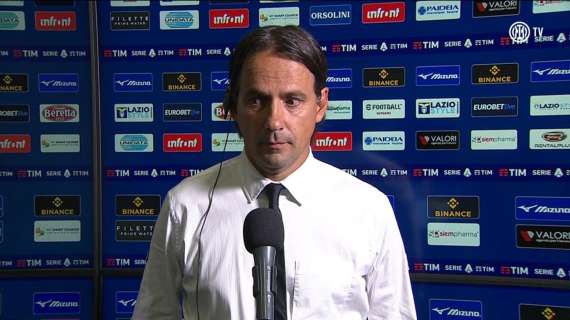 Inzaghi a ITV: "Meritavamo di più ma la Lazio ci ha creduto più di noi. Analizzeremo questo ko"