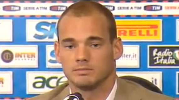 Sneijder, lampo di classe con Yolanthe