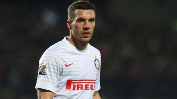 Podolski: "Il gol? Ovviamente voglio segnare, ma oggi mi interessava vincere. Futuro? Presto per parlarne"