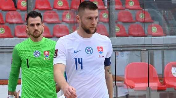 Skriniar in campo 90 minuti nell'amichevole Slovacchia-Cile: 0-0 a Bratislava