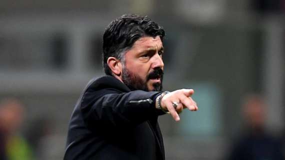 Milan, multa di 15mila euro con diffida per Gattuso: ci sarà nel derby