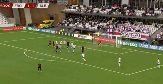 VIDEO - Che prodezza di Asllani: eurogol del centrocampista dell'Inter in Isole Faroe-Albania