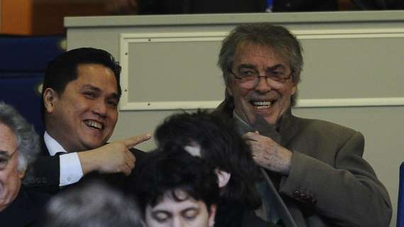 Moratti:  "Thohir non ha bisogno di consigli. Tifosi? Si reagisca. Su Vucinic..."