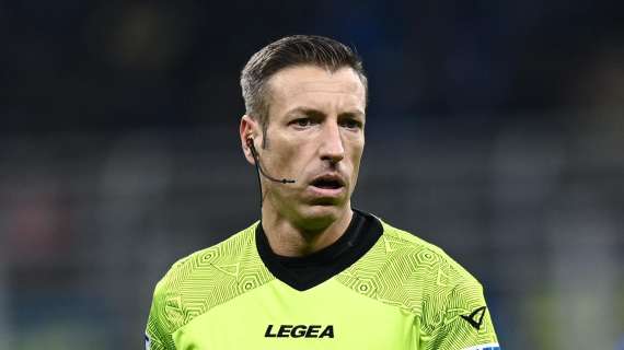 Napoli-Inter a Massa: 26 i precedenti con i nerazzurri per l'arbitro ligure, 16 le vittorie