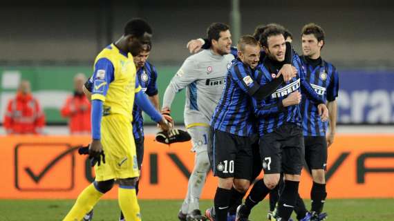 Il Chievo non segna all'Inter dal novembre 2010