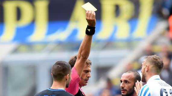 Roma squadra più 'buona': 10 gialli. Inter a 25