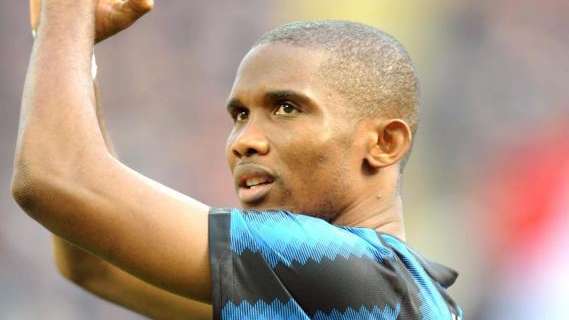 Samuel Eto'o ringrazia Zanetti: "Sempre forza Inter"