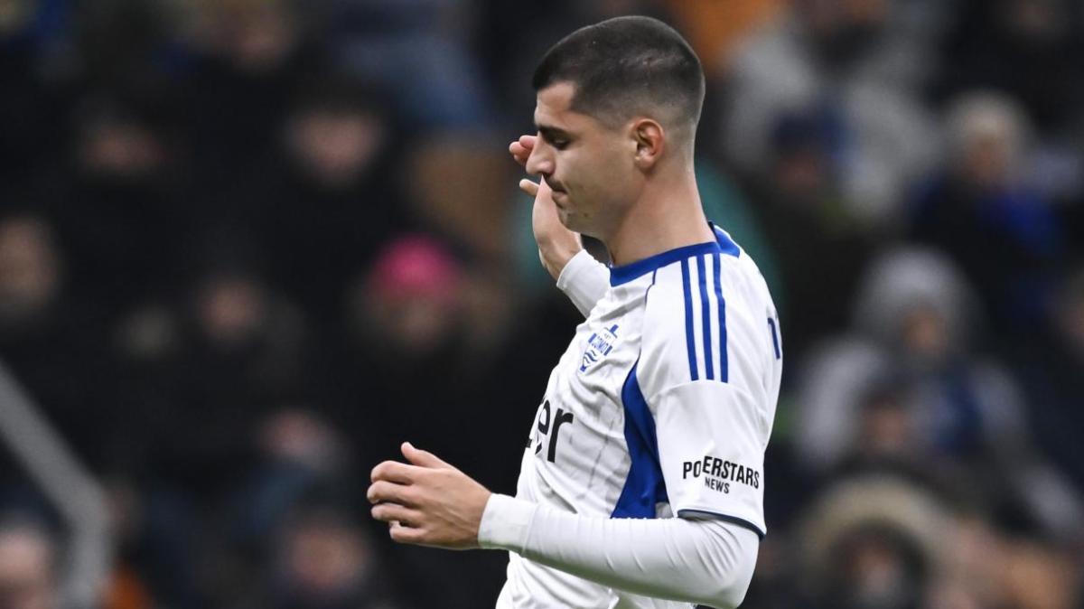 Morata, l'infortunio contro l'Inter costa caro. Il bollettino medico del Como: "Lesione di alto grado all'adduttore"