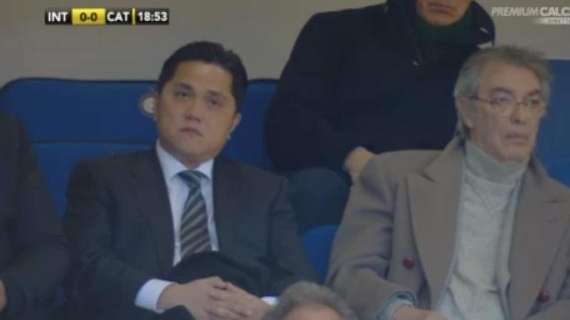 Thohir lascia lo stadio senza parlare ai giornalisti