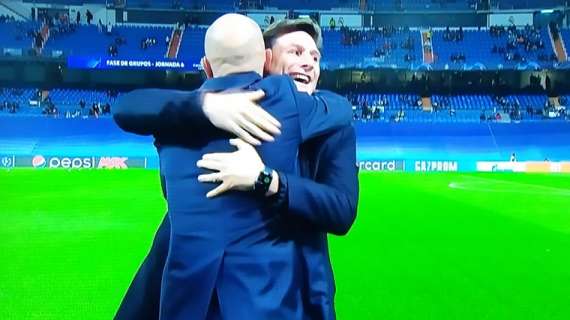 Cambiasso e l'abbraccio con Zanetti: "Sembra sia stato ieri..."