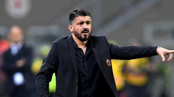 Milan, Gattuso: "Dobbiamo ritrovare la strada perduta dopo la sconfitta nel derby"