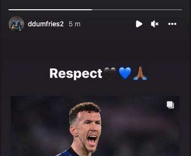 Perisic dice addio all'Inter, Dumfries lo ringrazia: "Grazie mille fratello, respect"