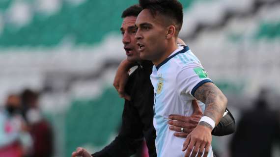 Argentina, Scaloni annuncia la formazione anti-Cile: "In attacco Lautaro con Messi e Di Maria"
