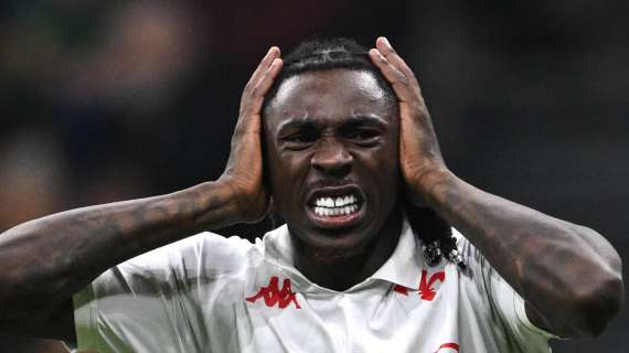 Fiorentina, trauma cranico per Moise Kean: l'attaccante è in ospedale per accertamenti