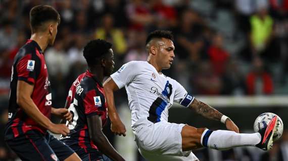 L'Inter replica il 2-0 di una settimana fa: Dumfries e Lautaro stendono anche il Cagliari