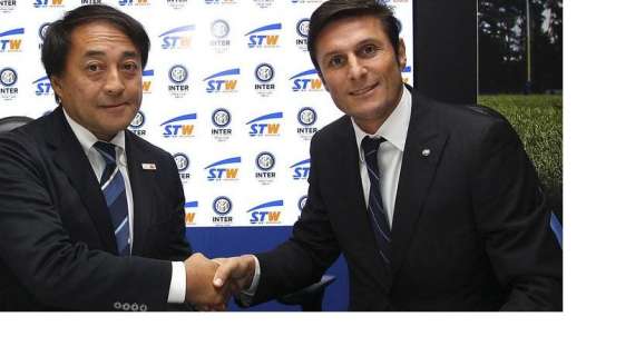 F.C. Internazionale annuncia l'accordo con St World
