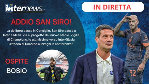 Rivivi la DIRETTA! Il futuro di SAN SIRO, la vigilia di INTER-SLAVIA e il 1° BILANCIO in UTILE dopo 15 ANNI!