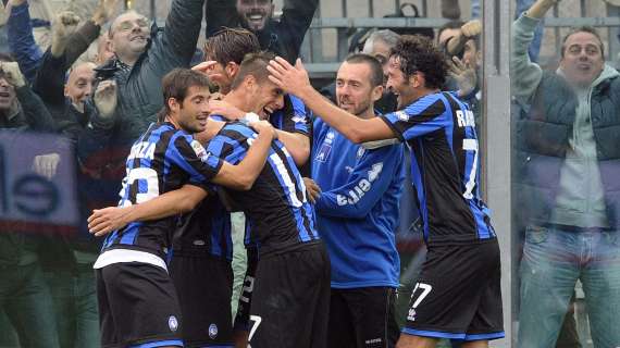 Cigarini-Denis regalano i 3 punti all'Atalanta, Lazio ko