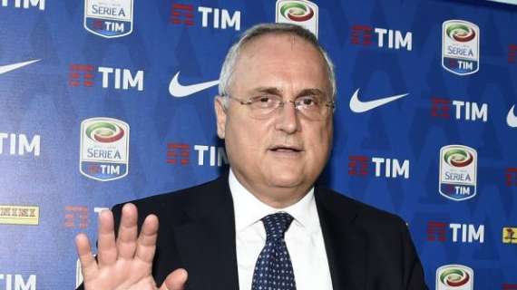 Diritti tv, Lotito: "Sistema da cambiare, voglio equità"