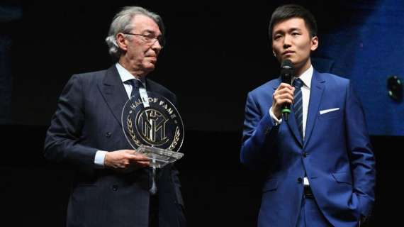 Ancora Moratti: "Zhang è una fortuna per l'Inter, ci tiene tantissimo. E per vincere vuole tener duro su Conte"