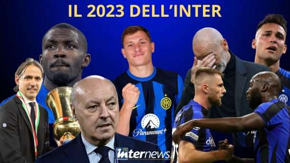 SERIE A a due facce, la FINALE di CHAMPIONS, i TROFEI e i DERBY VINTI: il VOTO al 2023 dell'INTER