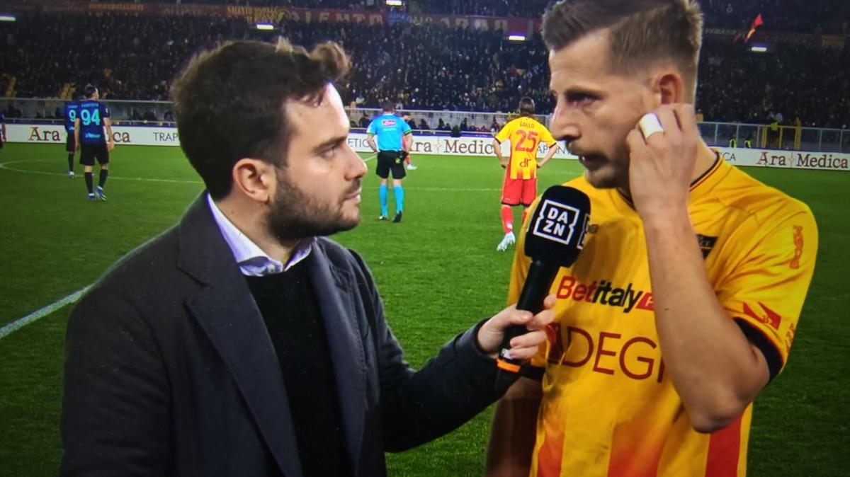 Lecce, Ramadani prima del 2° tempo: "Inter squadra forte, dovremo sfruttare le poche occasioni che avremo"