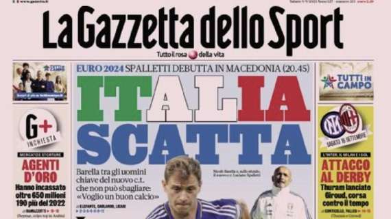 Prima GdS - Attacco al derby: Thuram lanciato. Giroud, corsa contro il tempo 