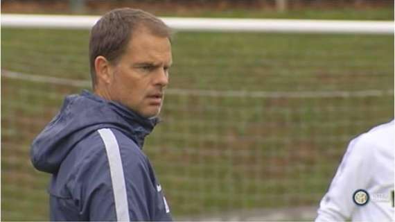 GdS - De Boer, ieri l'ultimo allenamento. Dibattito con Icardi, Handanovic, D'Ambrosio e Ranocchia