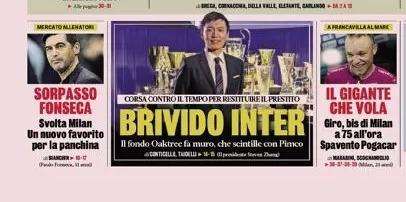 Prima GdS - Brivido Inter. Il fondo Oaktree fa muro, che scintille con Pimco