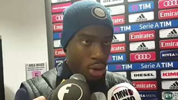 Kondogbia in mixed: "Le parole del mio agente? Dovete chiedere a me e basta. La Champions è ancora lontana"