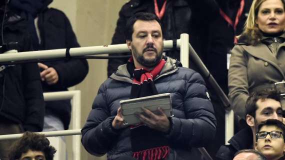 Il milanista Salvini: "Fa rabbia veder l'Inter lontana"