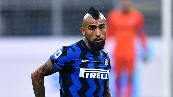 Sky - Verso il derby, buone notizie per Conte: Vidal si è allenato con il resto del gruppo 