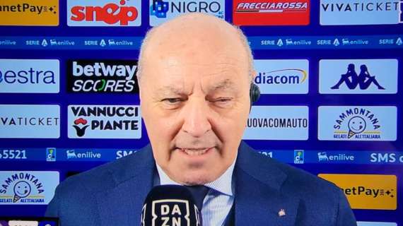 Marotta a DAZN: "Fiorentina e Inter società strutturate con competenza, con proprietà che danno sicurezza"