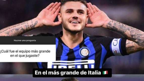 Icardi, momento nostalgia sui social: "L'Inter è il club più grande d'Italia"