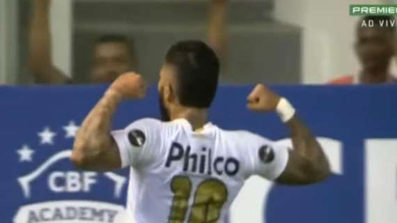 VIDEO - Santos-Flamengo 1-1: Gabigol torna a segnare, ma che giocata di Rodrygo